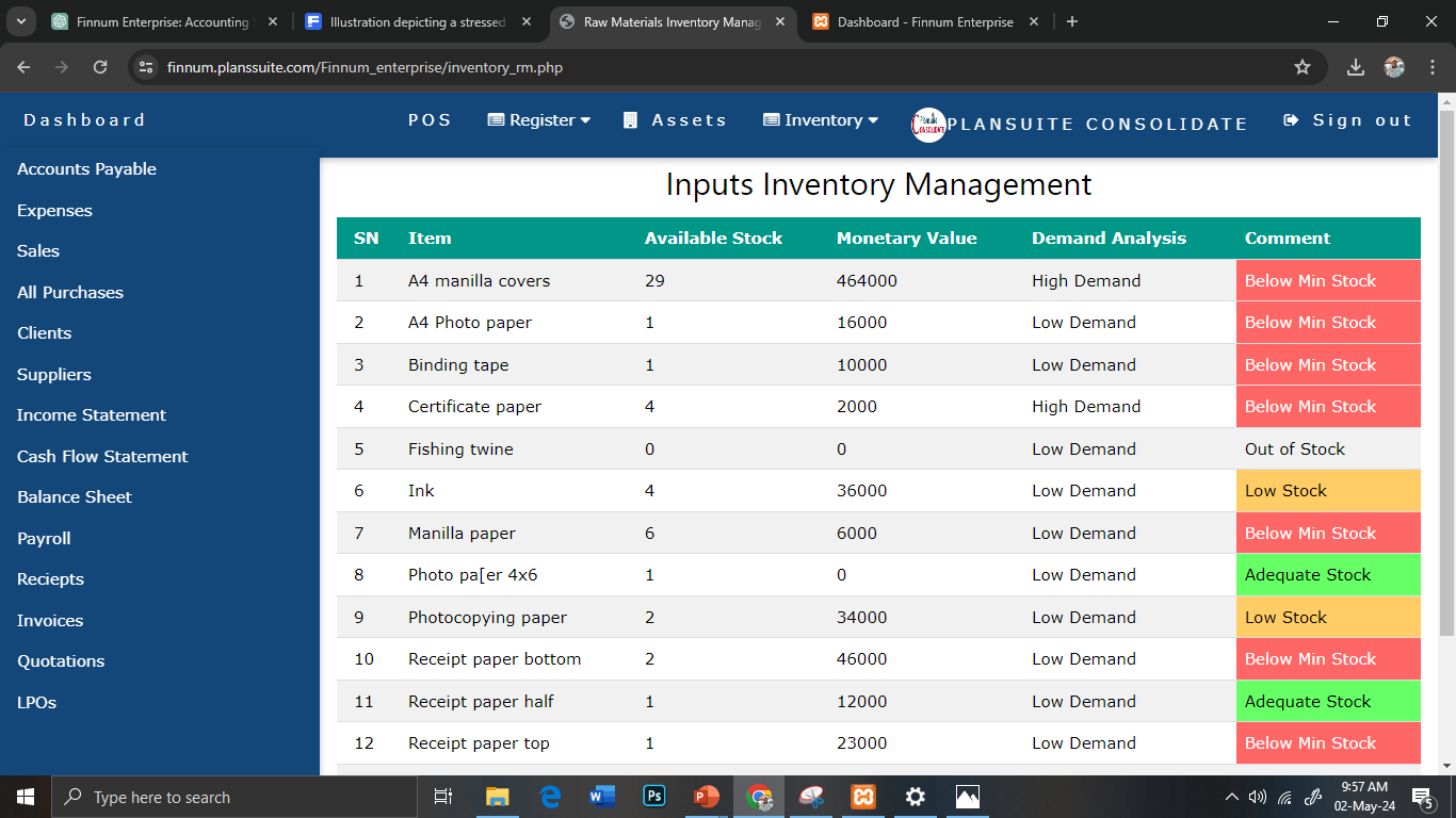 Inventory Management